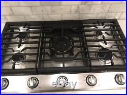 SAMSUNG Premium 5-Burner Gas Cooktop Stainless Steel NA36K7750TS