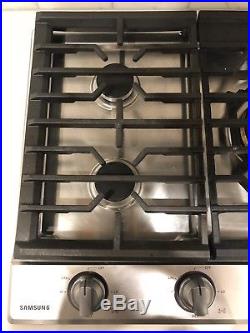 SAMSUNG Premium 5-Burner Gas Cooktop Stainless Steel NA36K7750TS