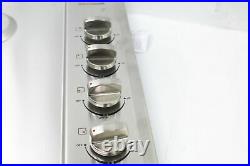 SEE NOTES Thermomate GHAS774 30 Inch Cooktop Built In Gas Rangetop w 4 Burners