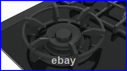 SIEMENS ER9A6SD70- 90cm Built-in Black Ceramic Glass Kitchen Gas Hob