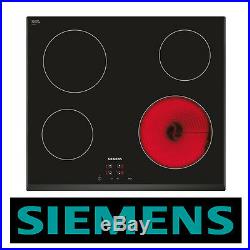 SIEMENS ET651HE17E Built-in Black Frameless Electric Ceramic Kitchen Hob New