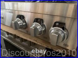 SKS SKSRT480GS 48 Gas Pro Rangetop with 6 Burners & Griddle OPEN BOX