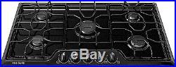 Sale Frigidaire 36 36 Inch Ffgc3610qb Black Gas Cooktop New In Box