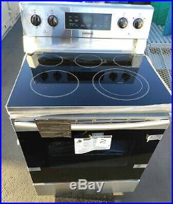 Samsung 30 Electric Range OVEN STOVE 5 Smoothtop Heating Elements Stainless