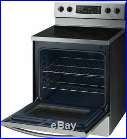Samsung 30 Electric Range OVEN STOVE 5 Smoothtop Heating Elements Stainless