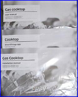 Samsung 30 Gas Cooktop Model #NA30N6555TG/AA Black Stainless Steel