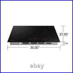Samsung 30-in 4 Elements Black Induction Cooktop
