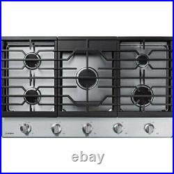 Samsung 36 Built-In Gas Cooktop with 5 Burners Stainless steel