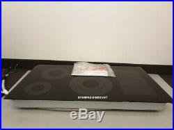 Samsung 36 Chef Collection Black Electric Induction Cooktop NZ36M9880UB