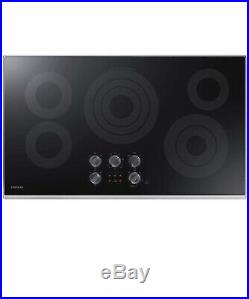 Samsung 36 Electric Stainless Steel Smoothtop Stovetop Cooktop NZ36K6430RS