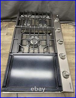 Samsung 36 Inch Gas Smart Cooktop with 5 Sealed Burners NA36N6555TS