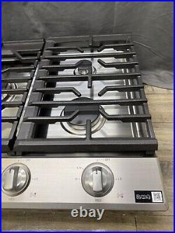 Samsung 36 Inch Gas Smart Cooktop with 5 Sealed Burners NA36N6555TS