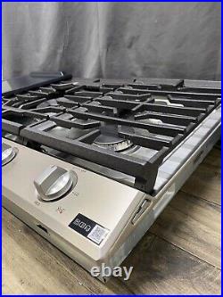 Samsung 36 Inch Gas Smart Cooktop with 5 Sealed Burners NA36N6555TS