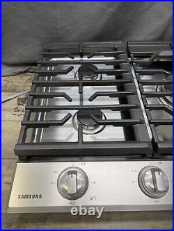 Samsung 36 Inch Gas Smart Cooktop with 5 Sealed Burners NA36N6555TS