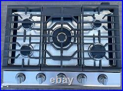 Samsung Chef Collection NA30N9755TS 30 Inch Smart Gas Cooktop, stainless steel