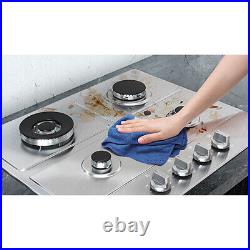 Samsung NA24T4230FS 24 4-Burner Gas Cooktop With Wok Ring In Stainless