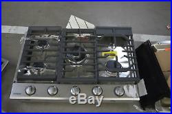 Samsung NA30K6550TS 30 Stainless Gas 5 Burner Cooktop NOB #32955 CLW