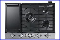 Samsung NA30N6555TS 30 Built-In Gas Cooktop with WiFi Stainless Steel