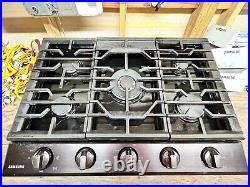 Samsung NA30N7755TG 30 Black Stainless Natural Gas 5 Burner Cooktop NOB #116147