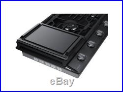 Samsung NA36K6550TG/AA 36 Gas Cooktop WithPower Burner Black Stainless Wifi