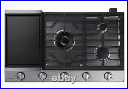 Samsung NA36N7755TS 36 In Gas Cooktop with Griddle. Brand New Unopened Box