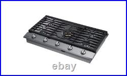 Samsung NA36N7755TS 36 In Gas Cooktop with Griddle. Brand New Unopened Box