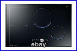 Samsung NZ 84J9770EK Chef Collection Virtual Flame Induction Hob Black Glass
