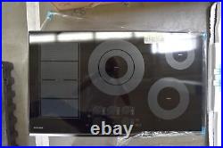 Samsung NZ36K7880UG 36 Black Stainless Induction Cooktop NOB #127837