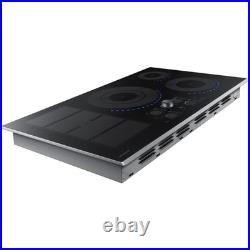 Samsung NZ36K7880US 36 Inch Induction Cooktop with Wi-Fi Connectivity