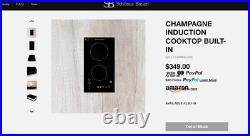 Schones Bauen Champagne Induction Cooktop Built In New Open Box
