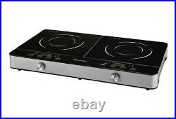 Silvercrest Double Induction Hob 2M Wire 2800W Extra Hobs