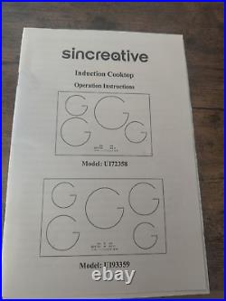 Sincreative 36-inch Functional Safe and Fast-Heat Induction Cooktop (UI93359)