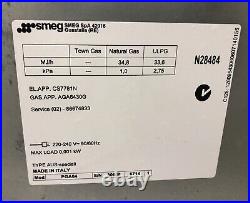 Smeg PGA64 60cm Classic Aesthetic Natural Gas Cooktop RRP $1,458