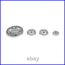 Stainless Steel Gas Cooktop 4 Built-in Burners Gas Hob LPG/NG Gas Stove Cooker