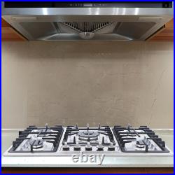 Stainless Steel NG LPG Gas Built In Cooktop Countertop Cook Stove 5 Burners New Stainless Steel NG LPG Gas Built In Cooktop Countertop Cook Stove 5 Burners New