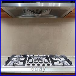 Stainless Steel NG LPG Gas Built In Cooktop Countertop Cook Stove 5 Burners New