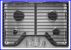 Stainless steel gas stove cooktop Whirlpool in a good condition
