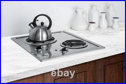 Summit CR2B122 22W Built-In Electric Cooktop Stainless Steel