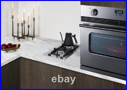 Summit GCJ2 12W 2 Burner Gas Cooktop Stainless Steel