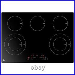 Sunmaki 30 Ceramic Electric Cooktop Black 16 Heating Levels 240V 8400W