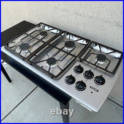 THERMADOR NATURAL GAS COOKTOP Stainless Steel Model SGCS365RS EXTRALOW BURNER