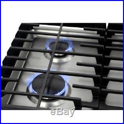 THOR 36 Gas Rangetop cooktop Stainless Oven 5-burner Stoves HCT3605