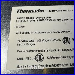 Thermador 36 Electric Cooktop CEP365ZB/01