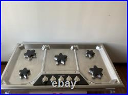 Thermador 36 Masterpiece Series Natural Gas Cooktop with5 Star Burners- SGSX365FS