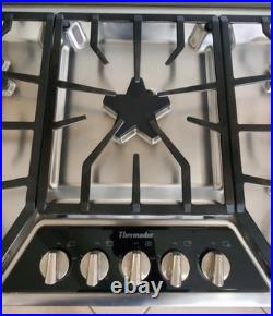 Thermador 36 Masterpiece Series Natural Gas Cooktop with5 Star Burners- SGSX365FS