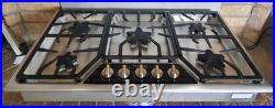 Thermador 36 Masterpiece Series Natural Gas Cooktop with5 Star Burners- SGSX365FS