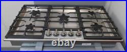 Thermador 36 Patented 5 Star Burner's QuickClean Stainless Cooktop SGSP365TS