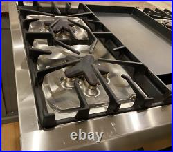Thermador 36 Professional Gas Rangetop Cooktop Stainless with Griddle PCG364ED Thermador 36 Professional Gas Rangetop Cooktop Stainless with Griddle PCG364ED