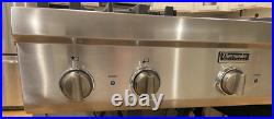 Thermador 36 Professional Gas Rangetop Cooktop Stainless with Griddle PCG364ED Thermador 36 Professional Gas Rangetop Cooktop Stainless with Griddle PCG364ED