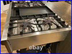 Thermador 36 Professional Gas Rangetop Cooktop Stainless with Griddle PCG364ED Thermador 36 Professional Gas Rangetop Cooktop Stainless with Griddle PCG364ED